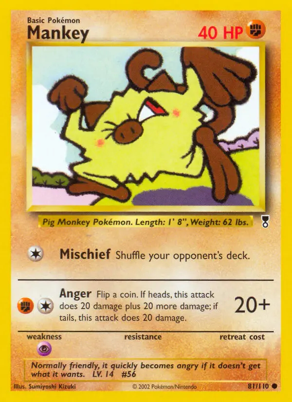 Image of the card Mankey
