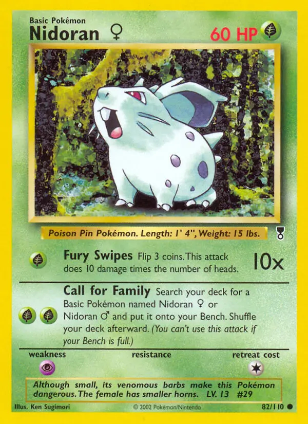 Image of the card Nidoran♀
