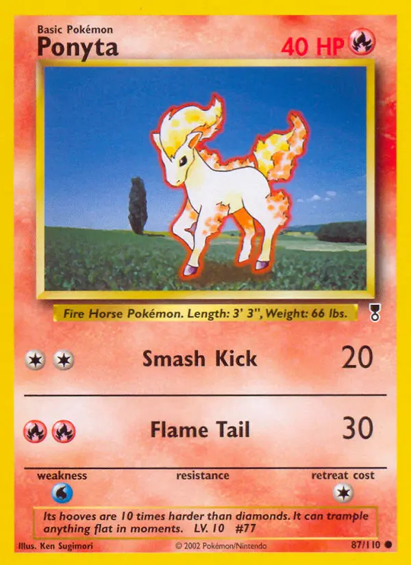 Image of the card Ponyta