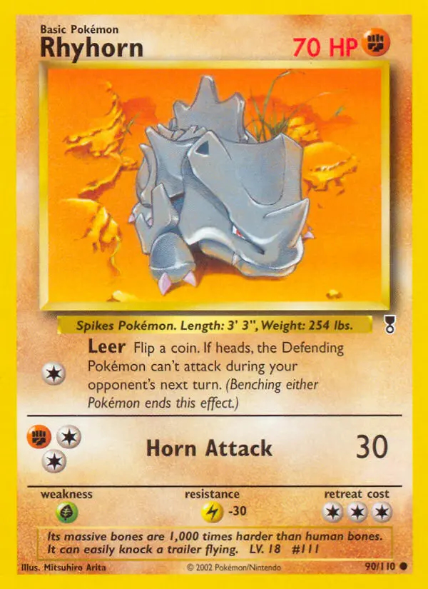 Image of the card Rhyhorn