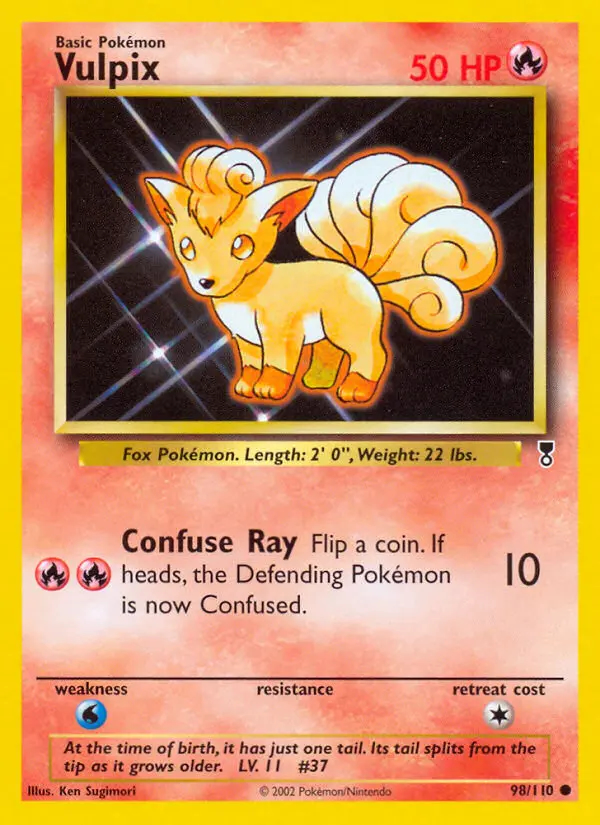Image of the card Vulpix