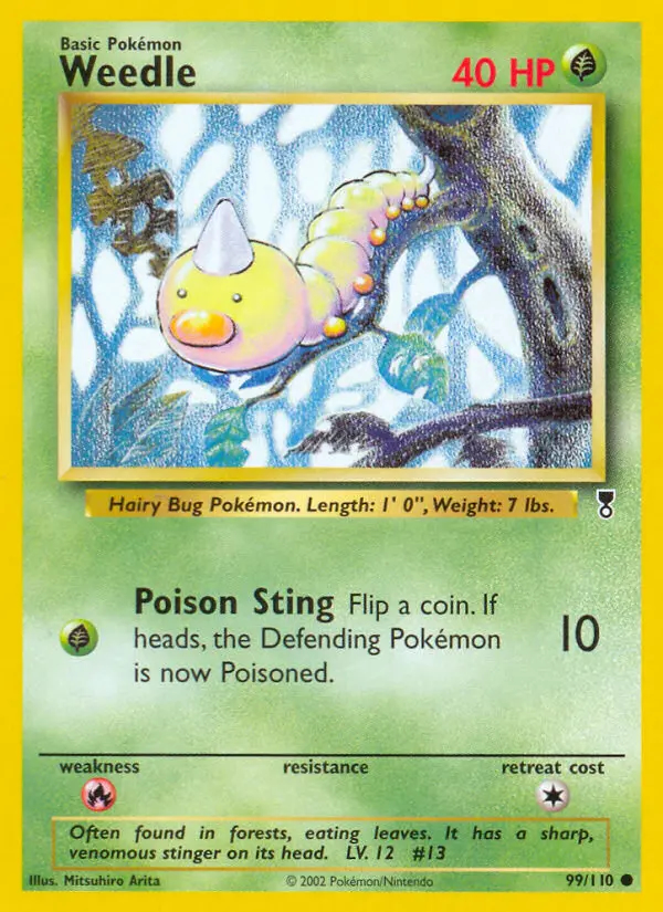 Image of the card Weedle
