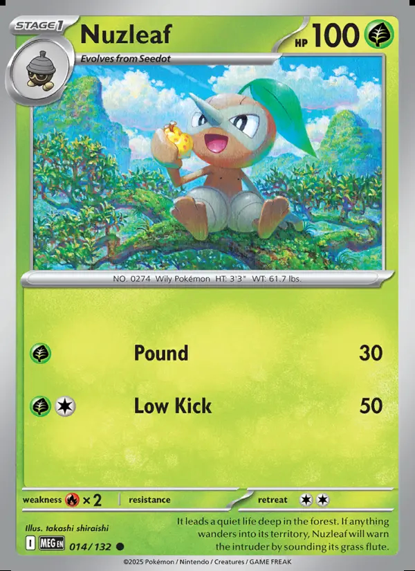 Image of the card Nuzleaf