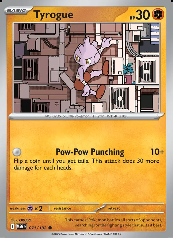 Image of the card Tyrogue