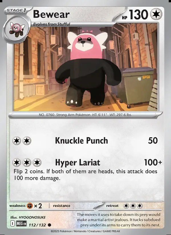 Image of the card Bewear