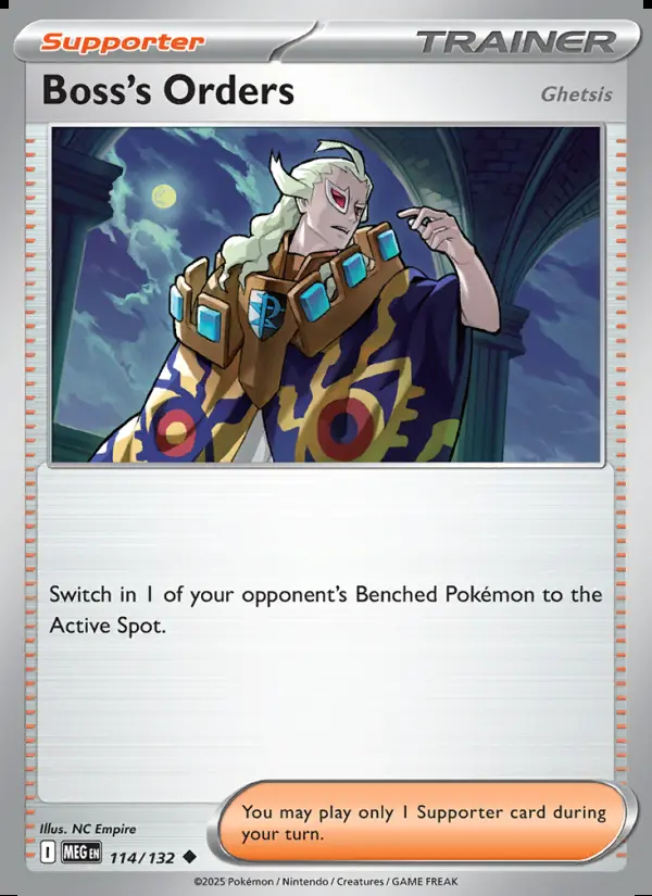 Image of the card Boss's Orders