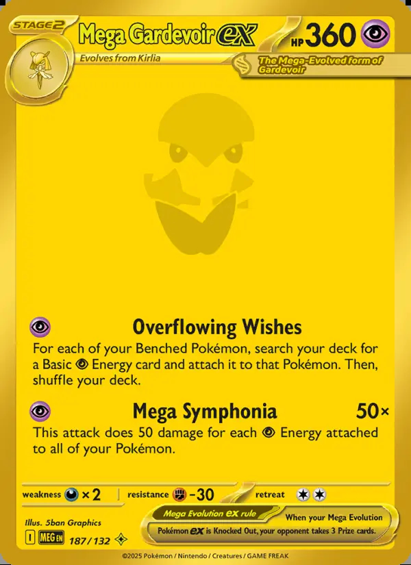 Image of the card Mega Gardevoir ex