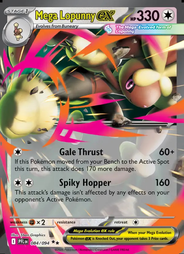 Image of the card Mega Lopunny ex