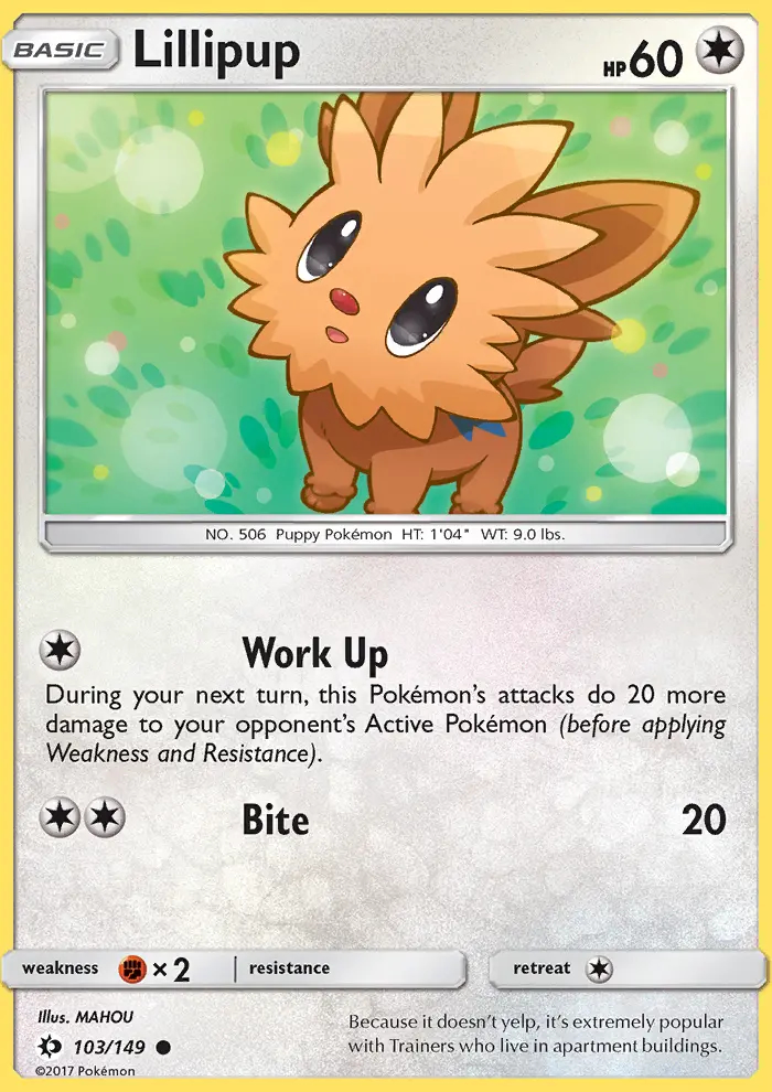 Image of the card Lillipup