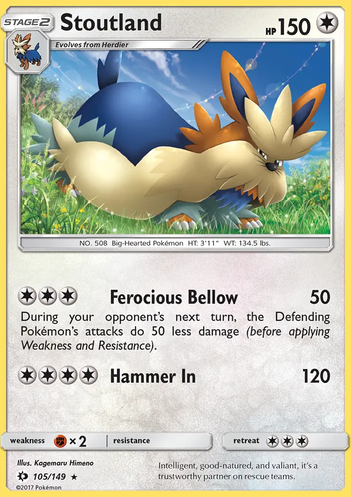 Image of the card Stoutland