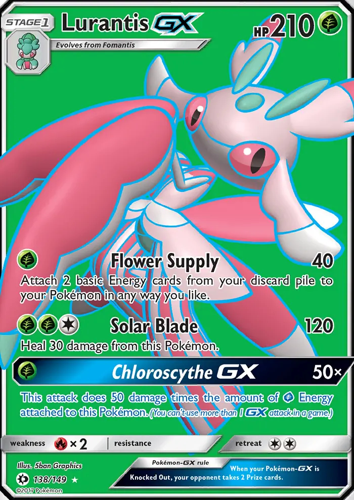 Image of the card Lurantis GX