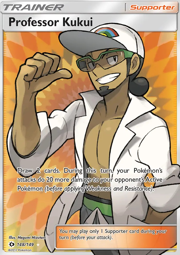Image of the card Professor Kukui