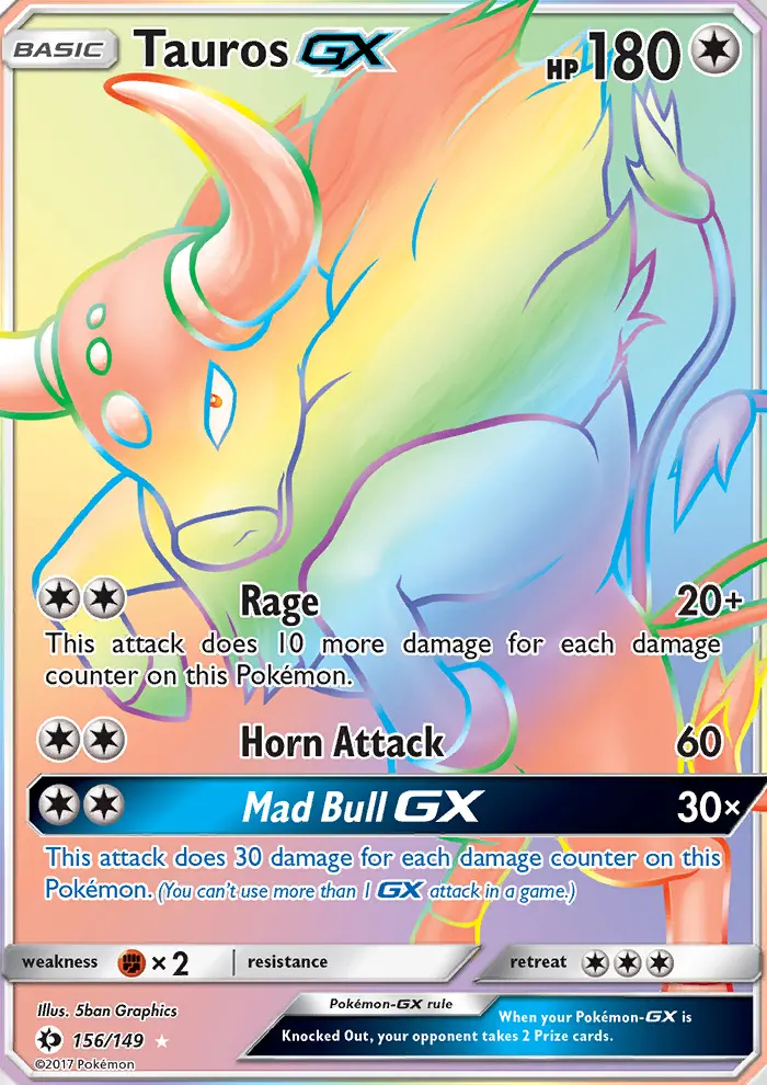 Image of the card Tauros GX