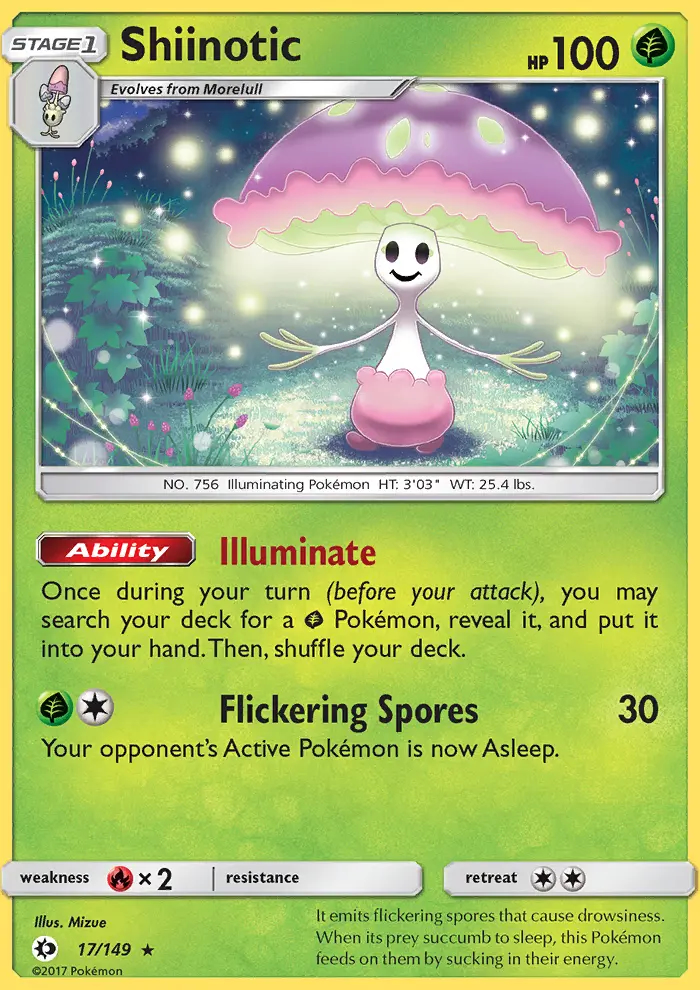 Image of the card Shiinotic