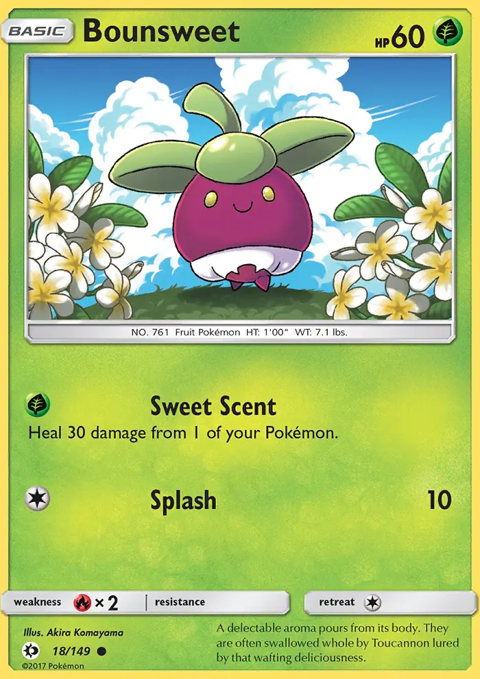 Image of the card Bounsweet