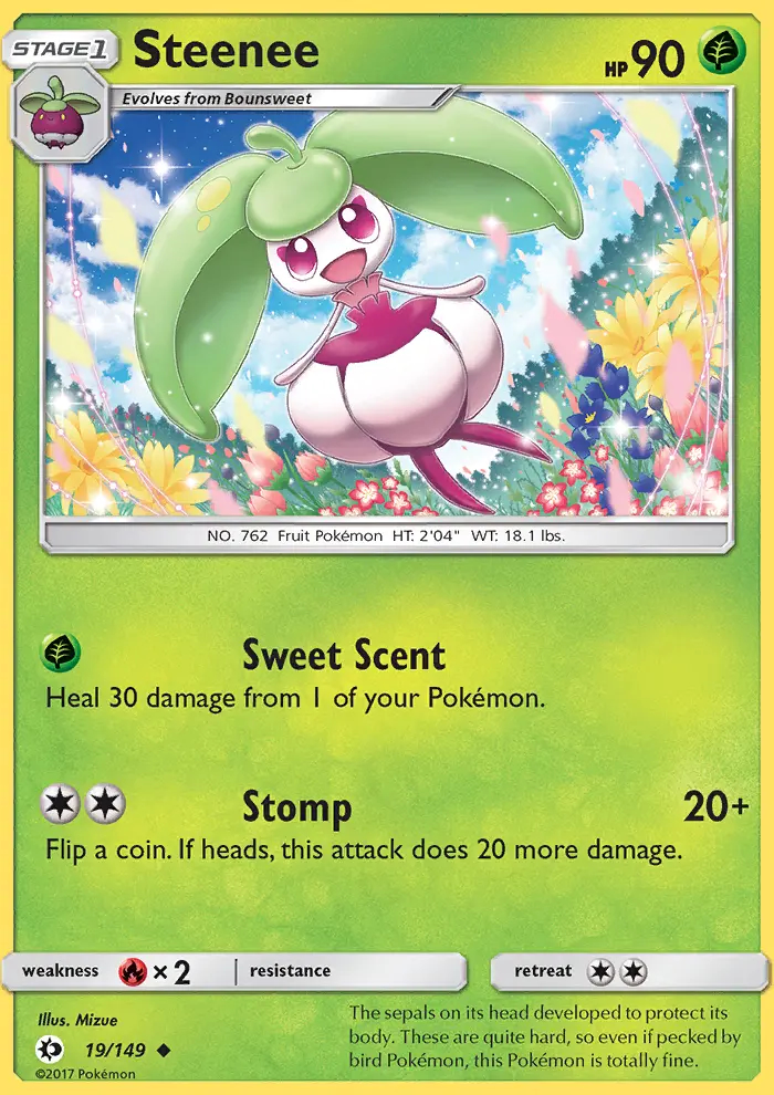 Image of the card Steenee
