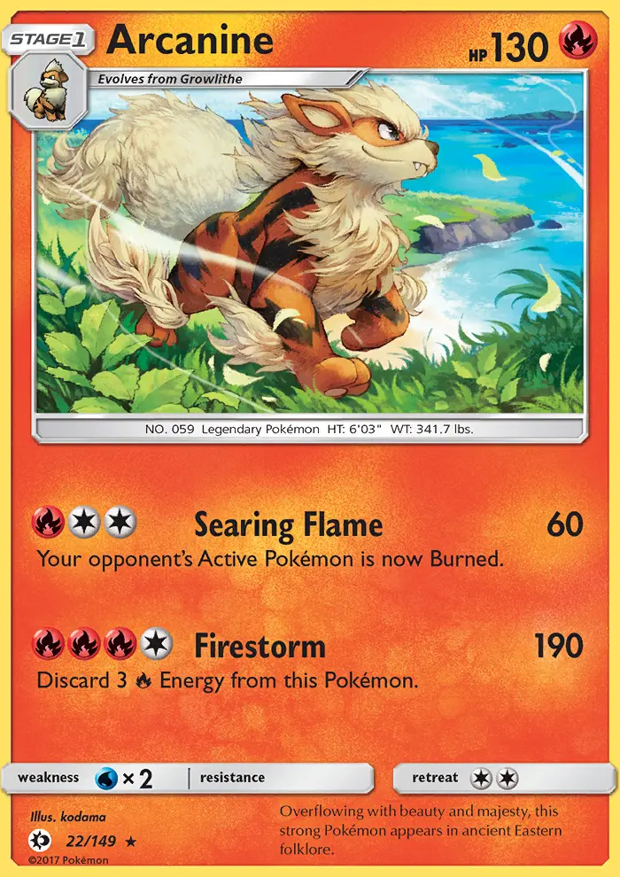 Image of the card Arcanine