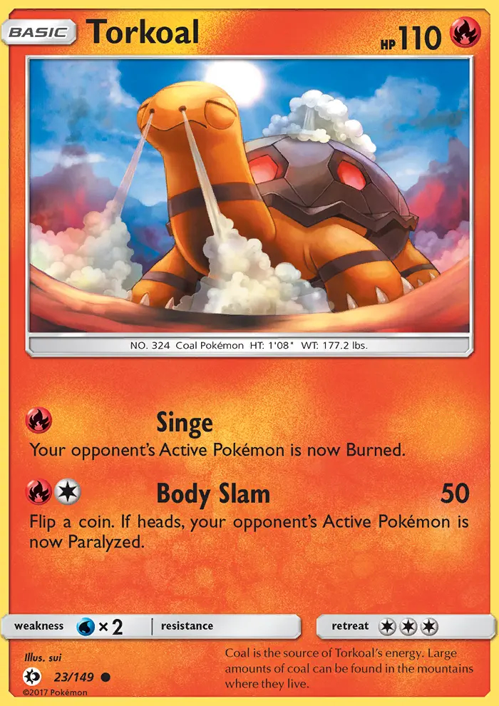 Image of the card Torkoal