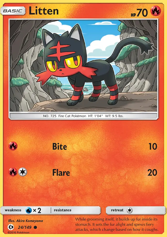 Image of the card Litten