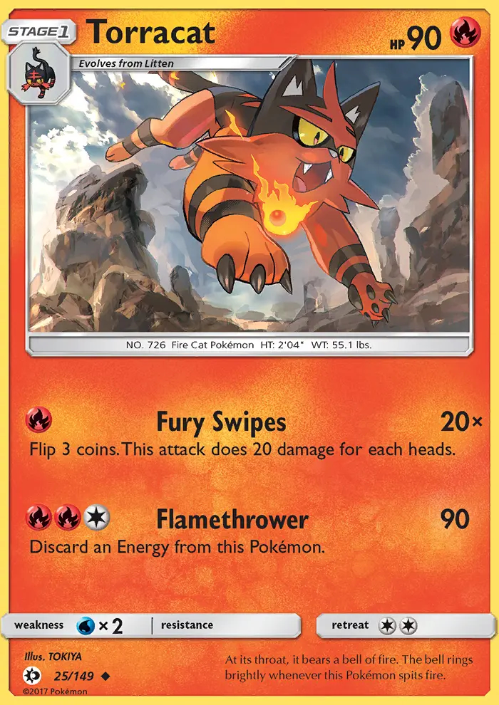 Image of the card Torracat