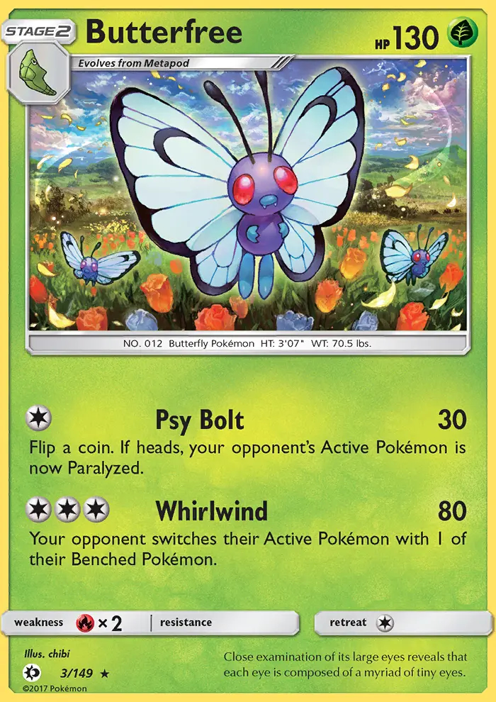 Image of the card Butterfree