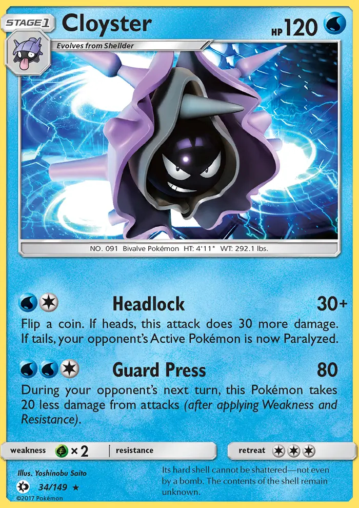 Image of the card Cloyster