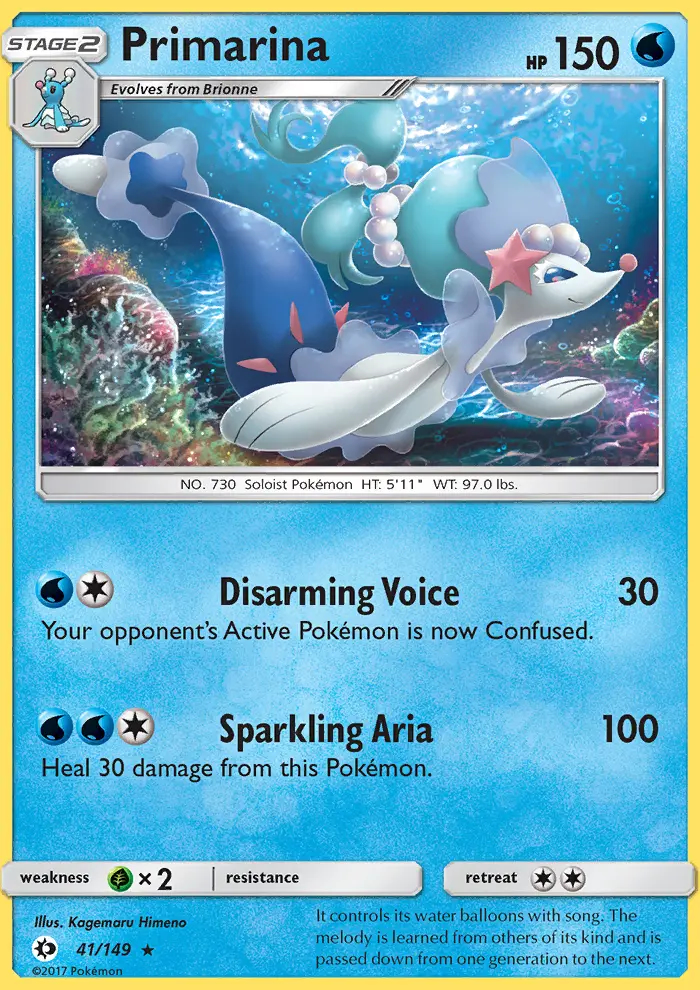 Image of the card Primarina