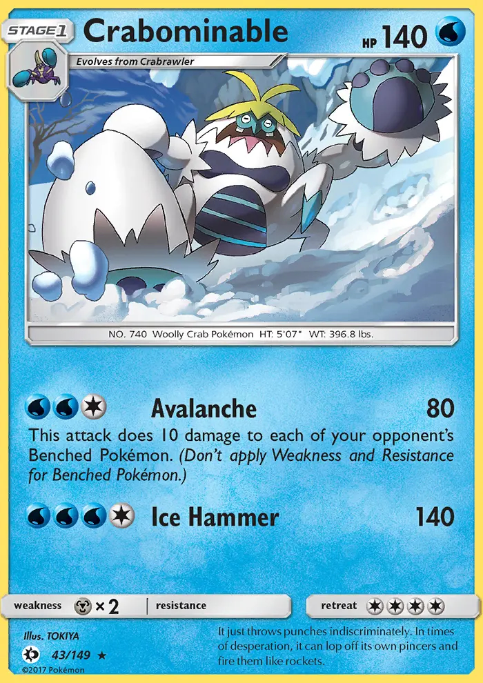Image of the card Crabominable
