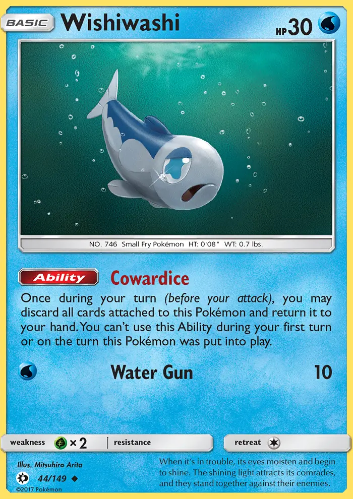Image of the card Wishiwashi