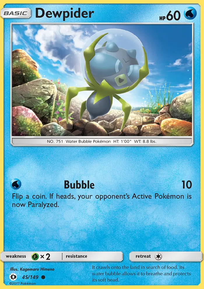 Image of the card Dewpider