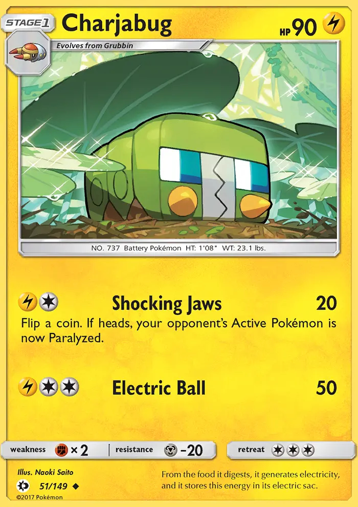 Image of the card Charjabug