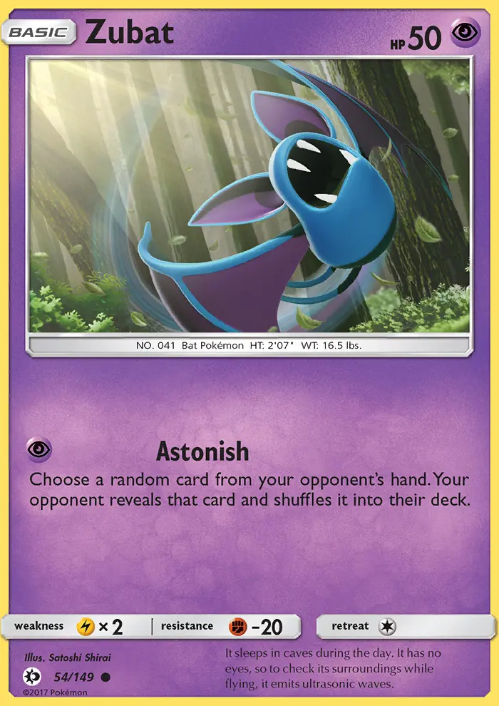 Image of the card Zubat