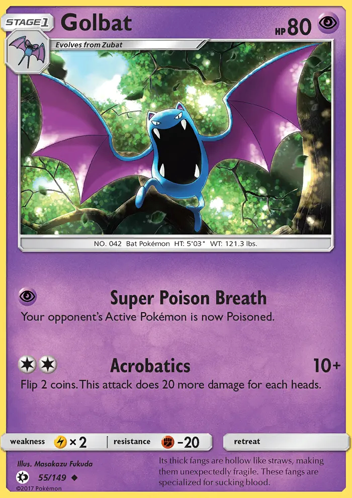 Image of the card Golbat
