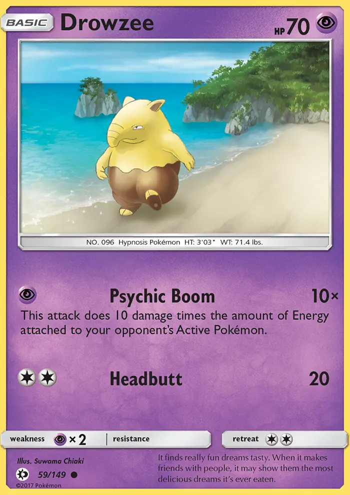 Image of the card Drowzee