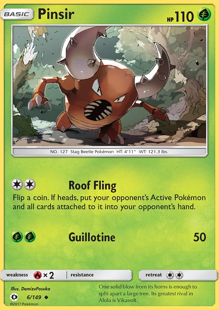 Image of the card Pinsir