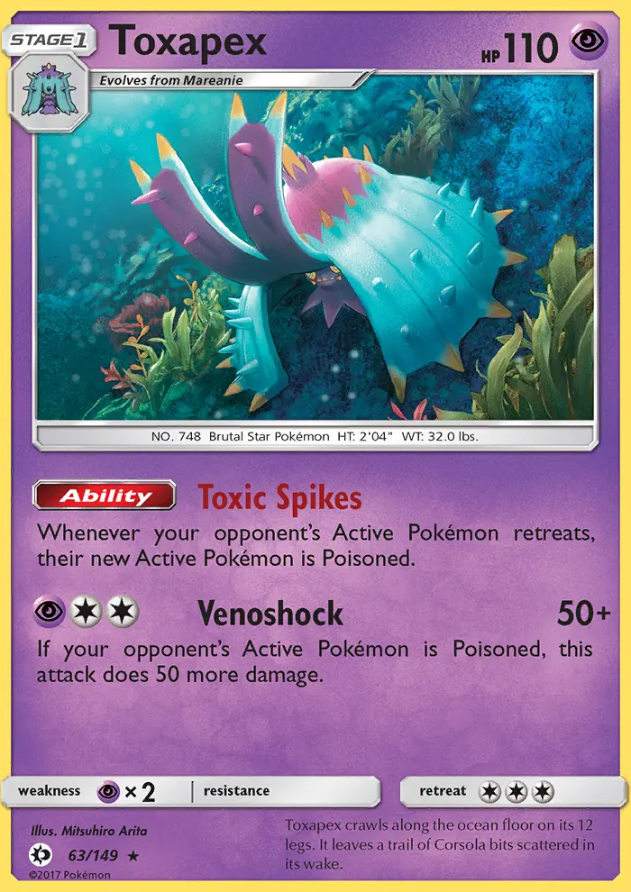 Image of the card Toxapex