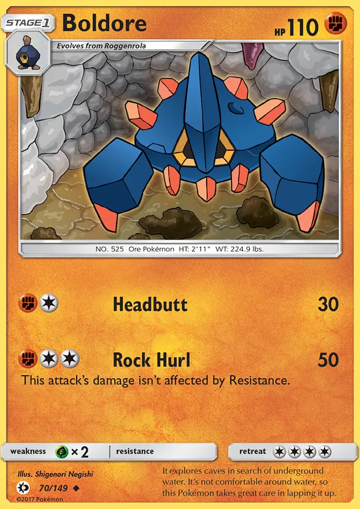 Image of the card Boldore