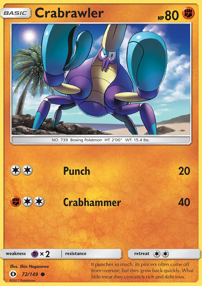 Image of the card Crabrawler