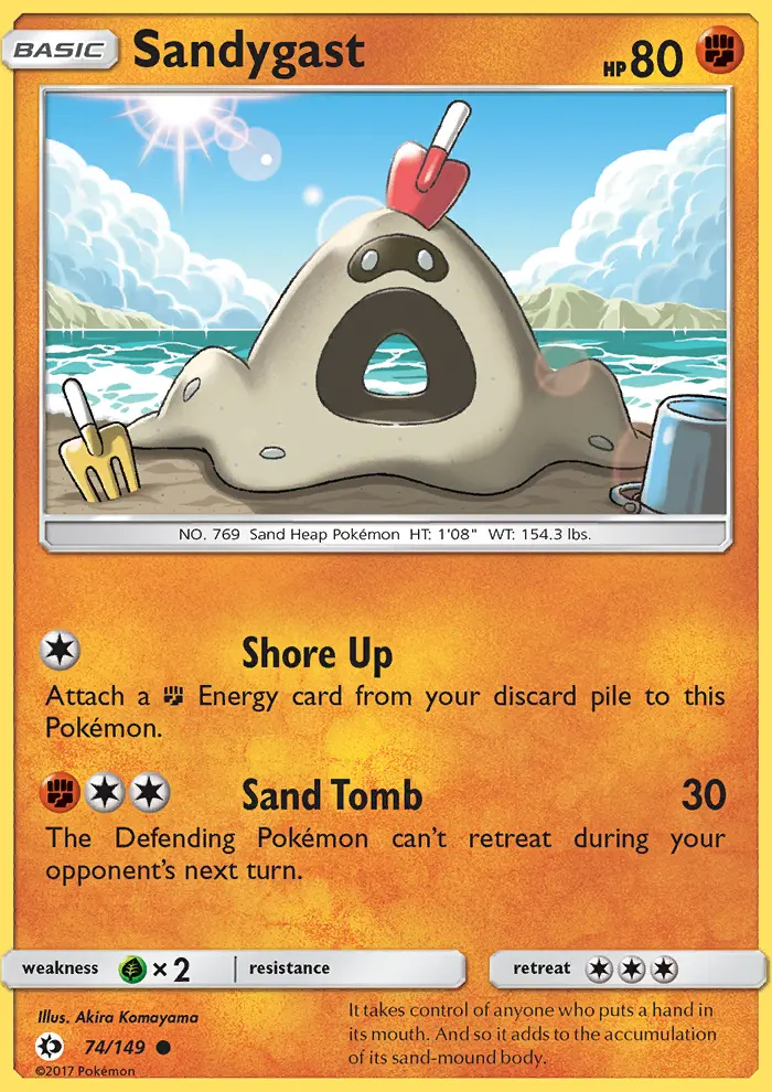 Image of the card Sandygast