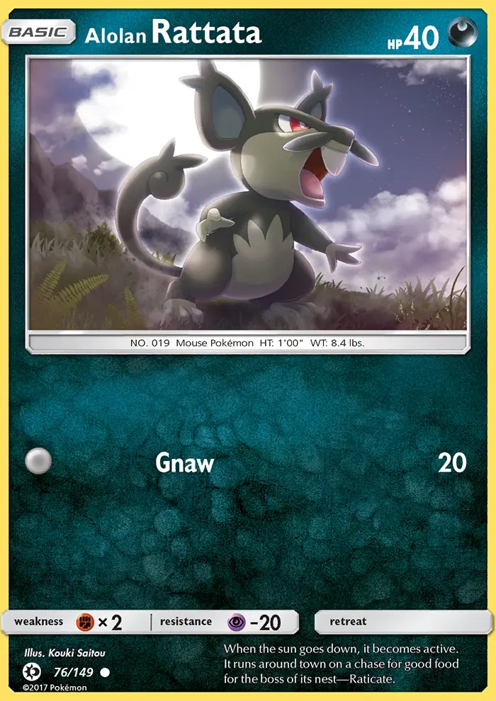 Image of the card Alolan Rattata