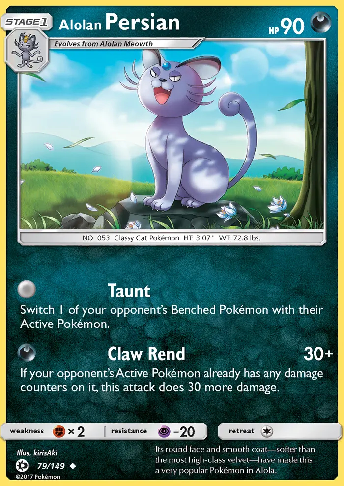 Image of the card Alolan Persian