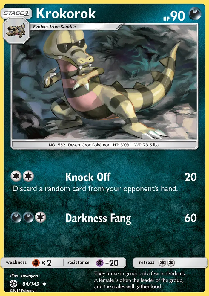 Image of the card Krokorok