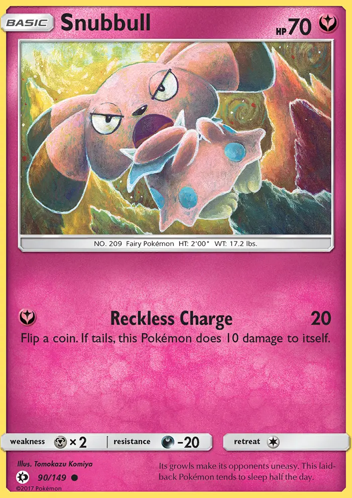Image of the card Snubbull