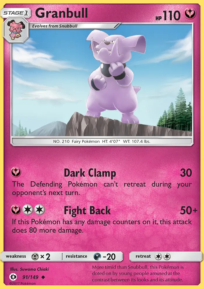 Image of the card Granbull