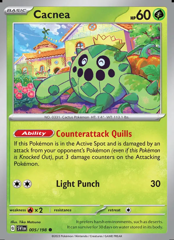 Image of the card Cacnea