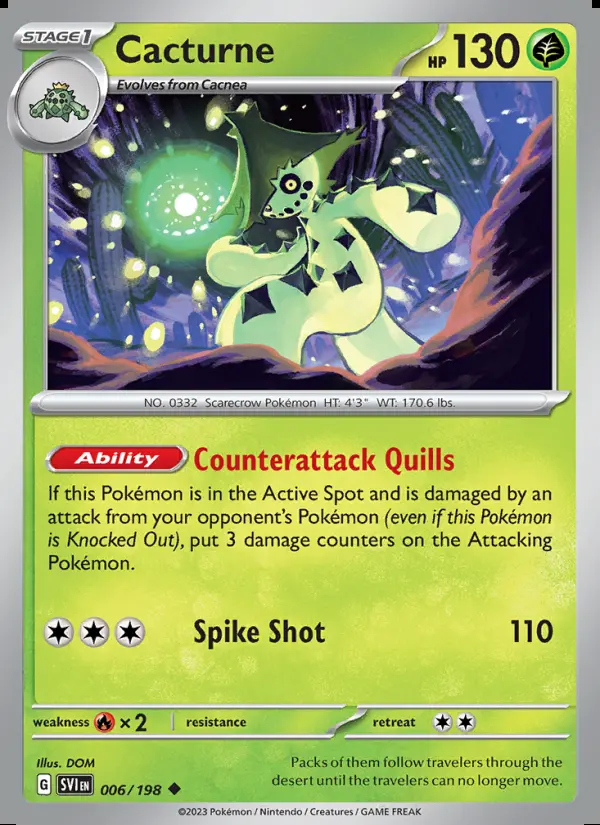 Image of the card Cacturne