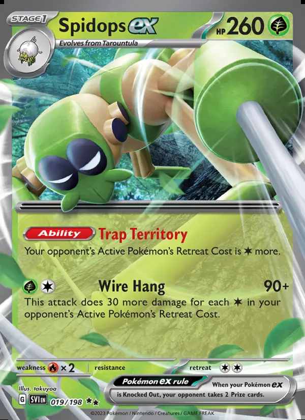 Image of the card Spidops ex