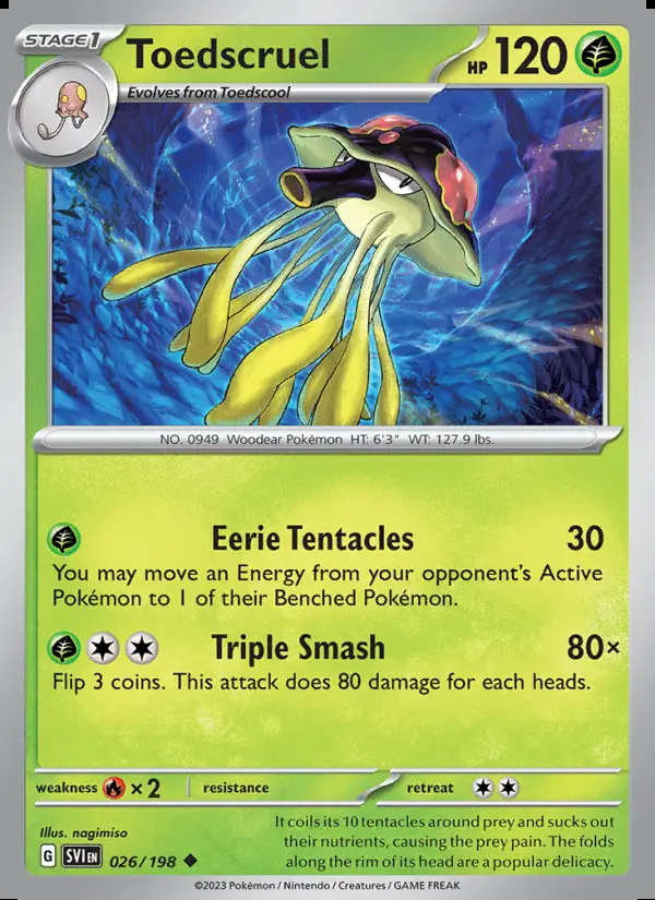 Image of the card Toedscruel