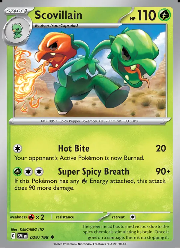 Image of the card Scovillain