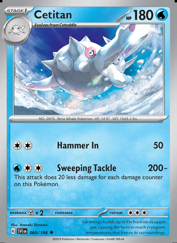 Image of the card Cetitan